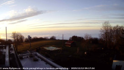 Pohled na jih, hrad Trosky