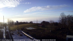 Pohled na jih, hrad Trosky