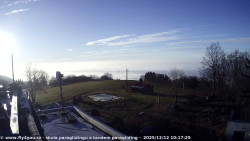 Pohled na jih, hrad Trosky