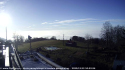 Pohled na jih, hrad Trosky