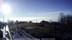 Pohled na jih, hrad Trosky