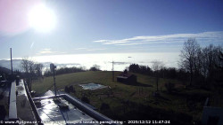 Pohled na jih, hrad Trosky