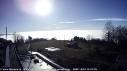 Pohled na jih, hrad Trosky