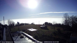 Pohled na jih, hrad Trosky