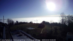 Pohled na jih, hrad Trosky