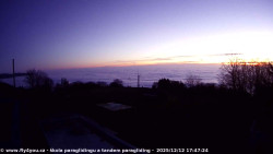 Pohled na jih, hrad Trosky