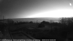 Pohled na jih, hrad Trosky