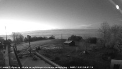 Pohled na jih, hrad Trosky