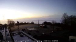 Pohled na jih, hrad Trosky