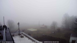 Pohled na jih, hrad Trosky