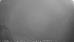 Pohled na jih, hrad Trosky