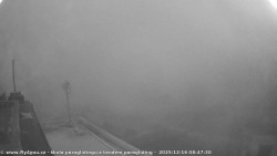 Pohled na jih, hrad Trosky