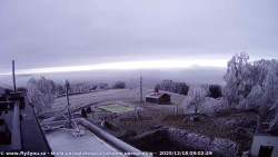 Pohled na jih, hrad Trosky