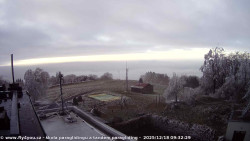 Pohled na jih, hrad Trosky