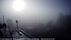 Pohled na jih, hrad Trosky