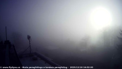 Pohled na jih, hrad Trosky