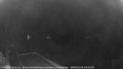 Pohled na jih, hrad Trosky