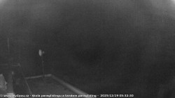 Pohled na jih, hrad Trosky