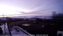 Pohled na jih, hrad Trosky