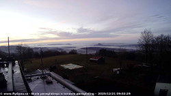 Pohled na jih, hrad Trosky