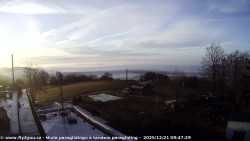 Pohled na jih, hrad Trosky