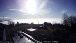 Pohled na jih, hrad Trosky