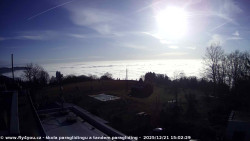 Pohled na jih, hrad Trosky