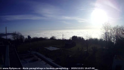 Pohled na jih, hrad Trosky