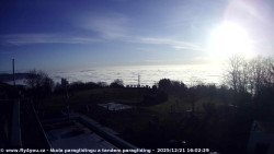 Pohled na jih, hrad Trosky