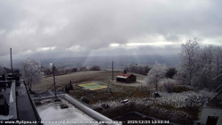 Pohled na jih, hrad Trosky