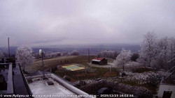 Pohled na jih, hrad Trosky