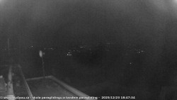 Pohled na jih, hrad Trosky