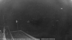 Pohled na jih, hrad Trosky