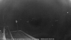 Pohled na jih, hrad Trosky