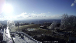 Pohled na jih, hrad Trosky