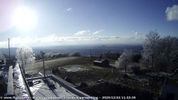 Pohled na jih, hrad Trosky