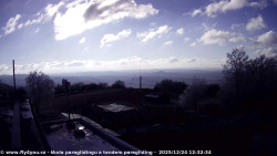 Pohled na jih, hrad Trosky