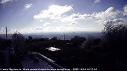 Pohled na jih, hrad Trosky