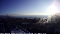 Pohled na jih, hrad Trosky