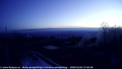 Pohled na jih, hrad Trosky