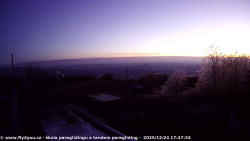 Pohled na jih, hrad Trosky