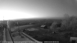 Pohled na jih, hrad Trosky