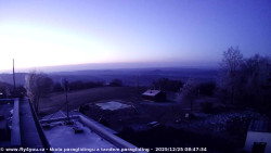 Pohled na jih, hrad Trosky