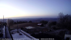 Pohled na jih, hrad Trosky