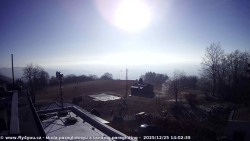 Pohled na jih, hrad Trosky