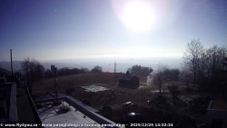 Pohled na jih, hrad Trosky