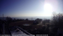 Pohled na jih, hrad Trosky