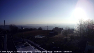 Kozákov - Pohled na jih, hrad Trosky - 25.12.2025 v 14:45 Kozákov - Pohled na jih, hrad Trosky - 25.12.2025 v 14:45