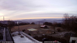 Pohled na jih, hrad Trosky