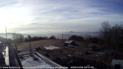 Pohled na jih, hrad Trosky